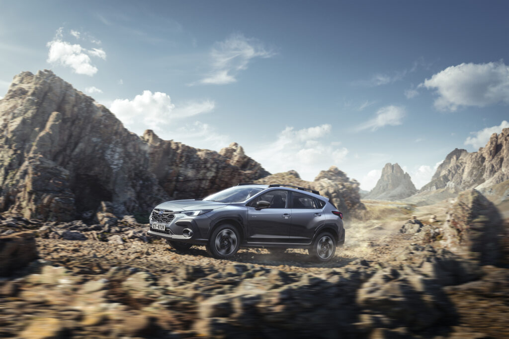 Subaru's Symmetrical All-Wheel-Drive is a standard feature on all Subaru Crossovers