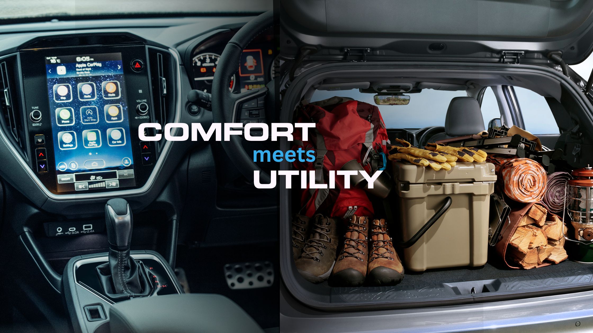 Subaru Crossovers offer comfort and utility